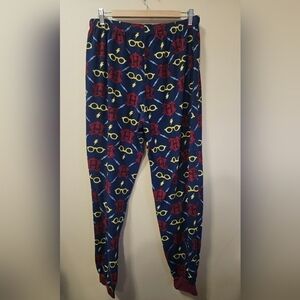 Harry Potter Fleece Pajama Jogger Pants Women's Size XXL